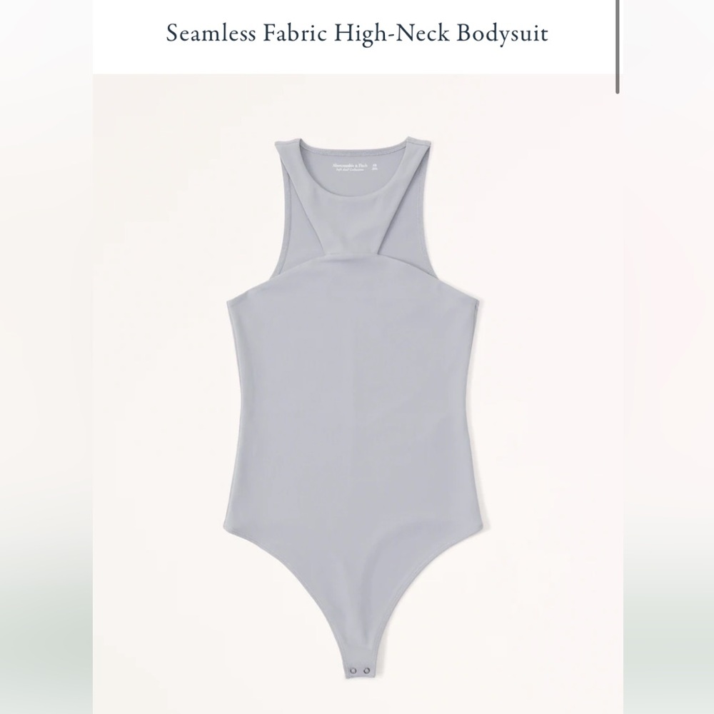 NWT Abercrombie & Fitch Seamless High-Neck Bodysuit